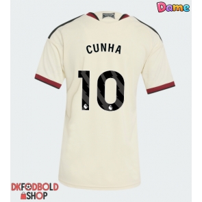 Manchester United Matheus Cunha #10 Tredje trøje Dame 2026-27 Kort ærmer